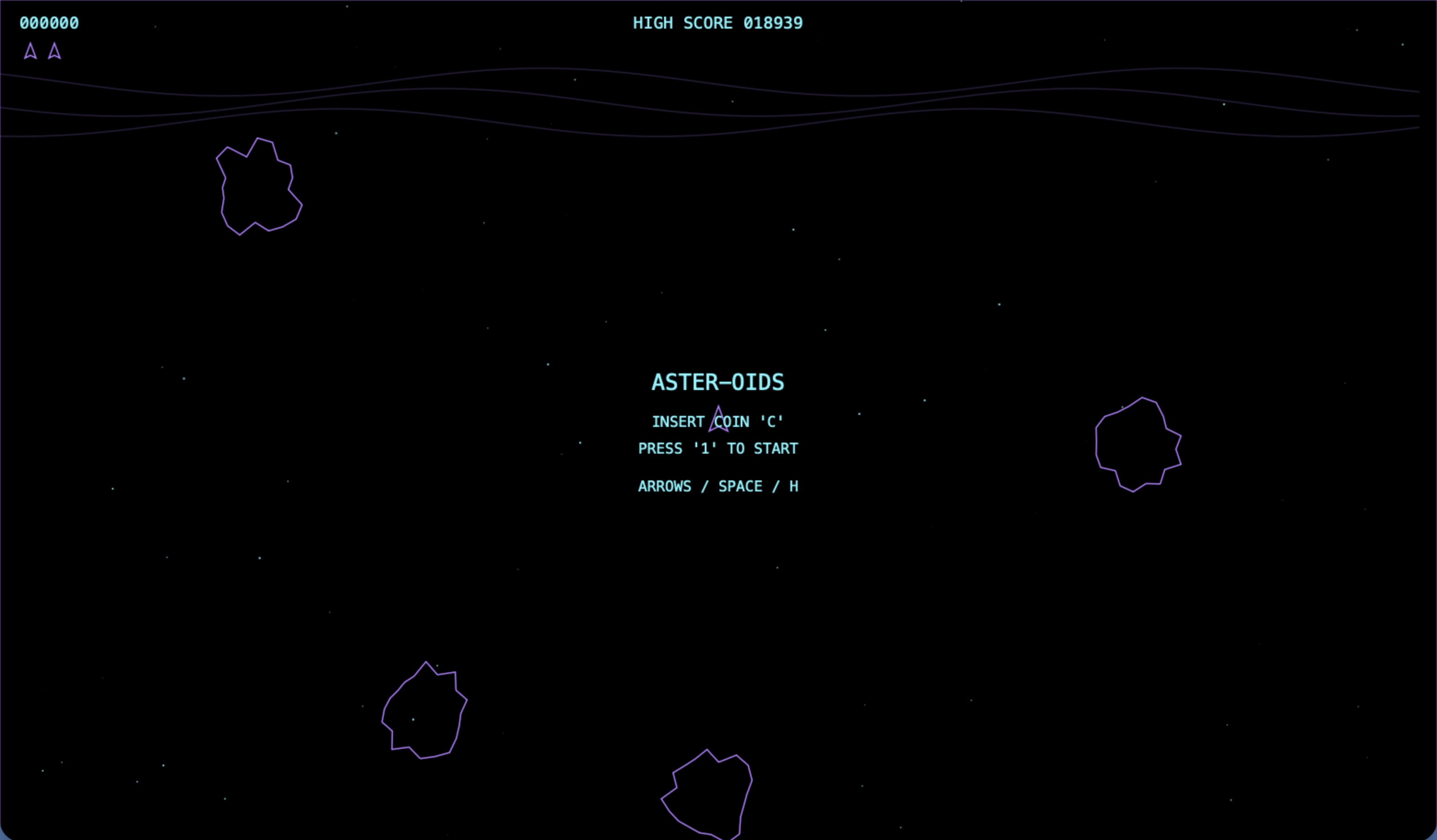 Aster-Oids gameplay screenshot