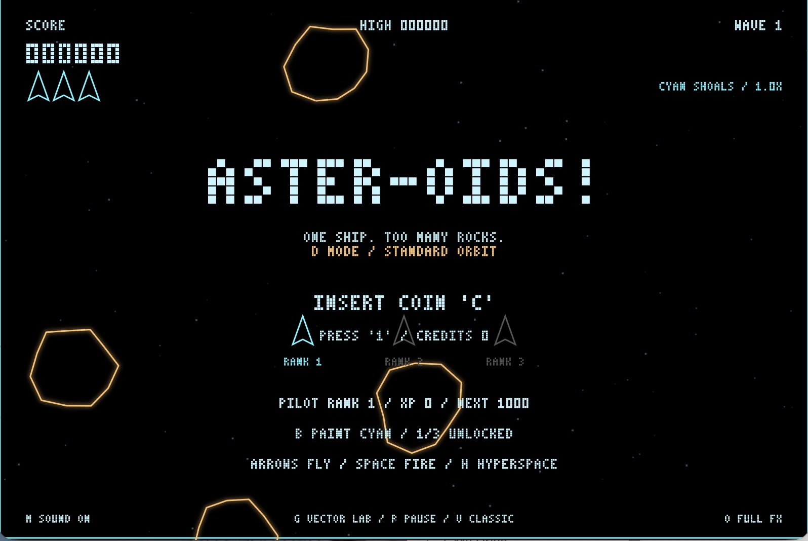 AstroCrash '79 gameplay screenshot