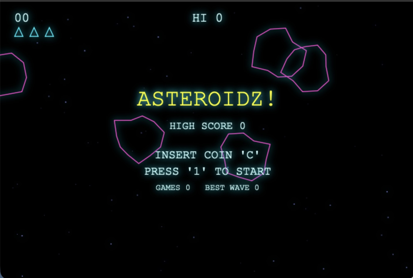 Aster-Oids gameplay screenshot